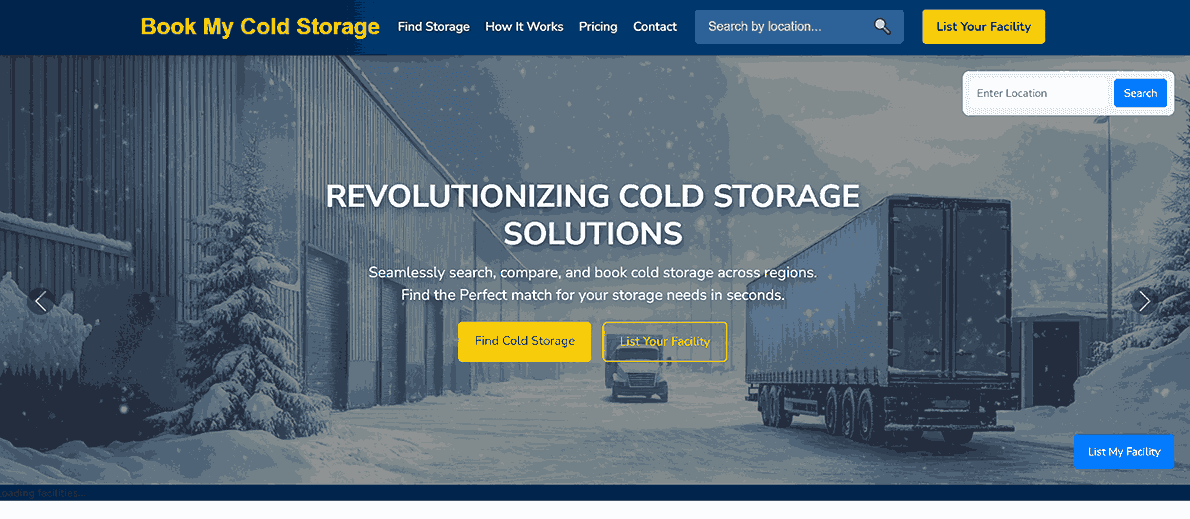 Book My Cold Store